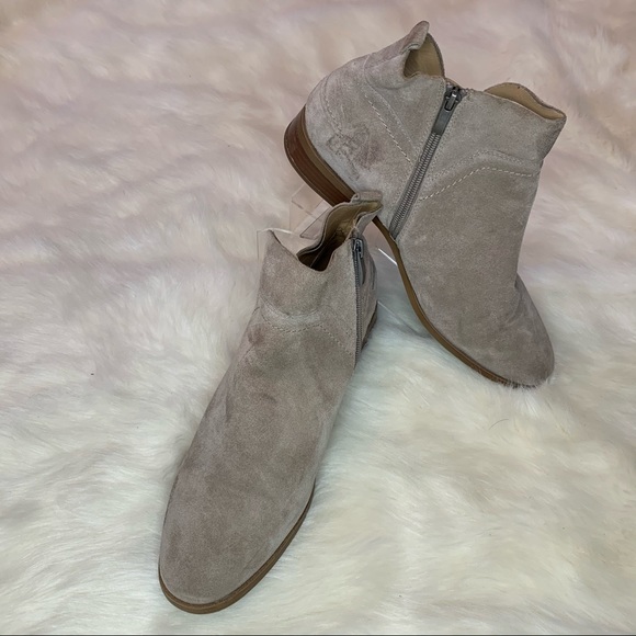 Franco Sarto Robin Suede Leather Bootie sz 10M - Picture 3 of 13